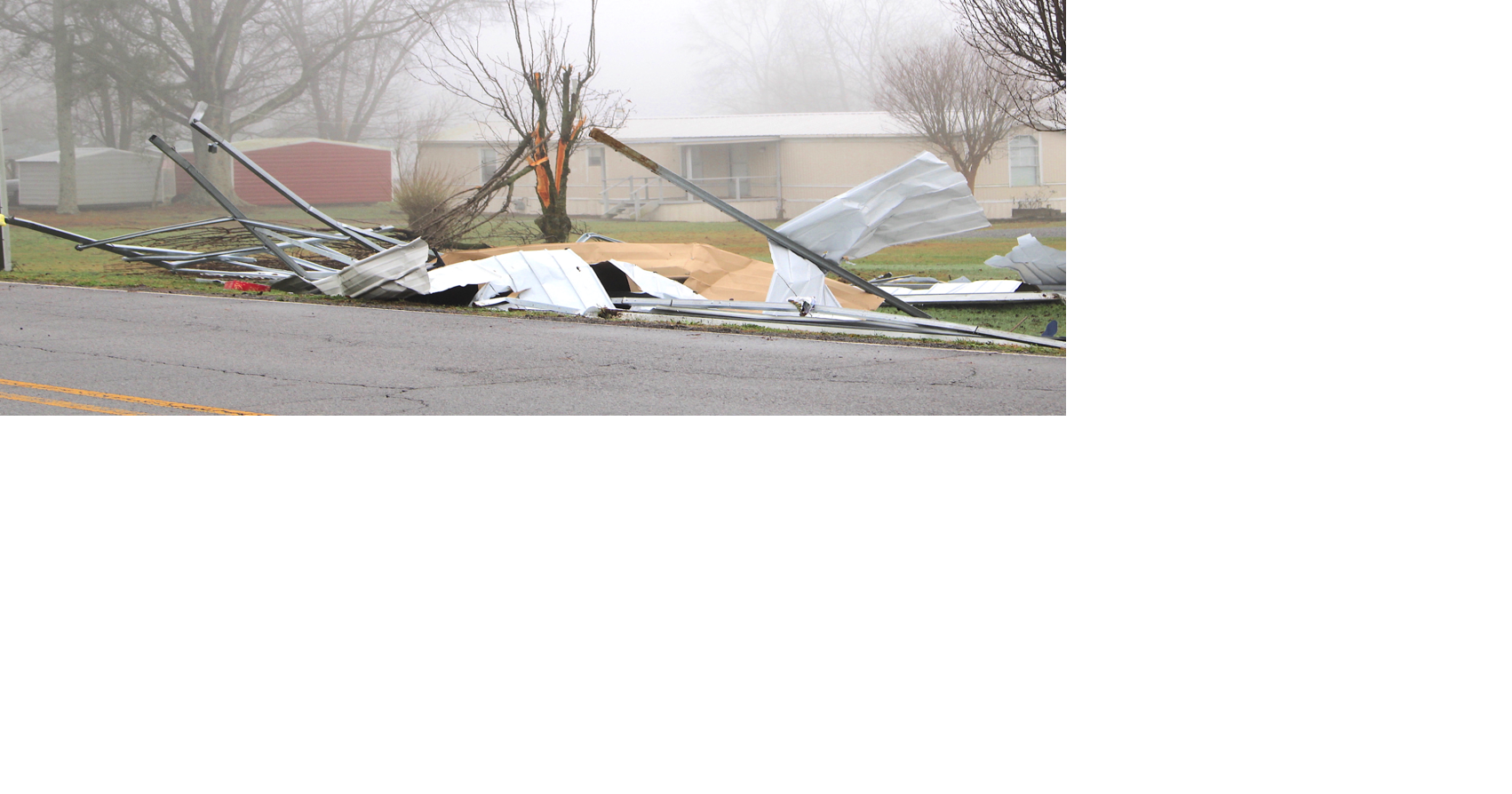Rainsville sees damages from possible tornado Wednesday News times