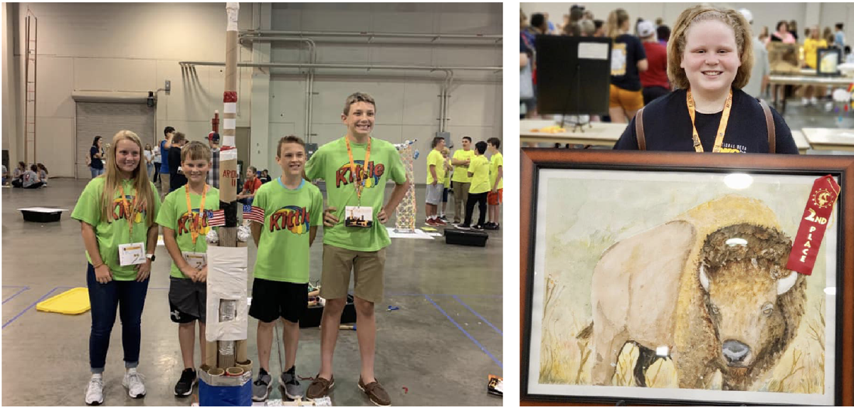 Sylvania, Henagar, Valley Head Junior Beta represent county at