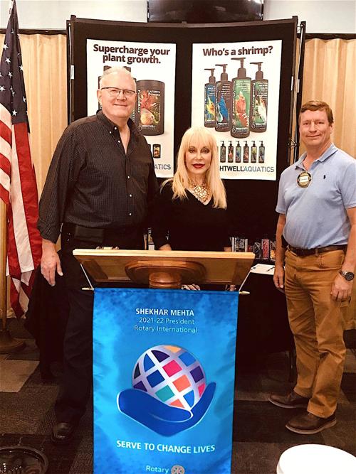 Rotary Hosts CEOs of Brightwell Aquatics and Continuum Aquatics