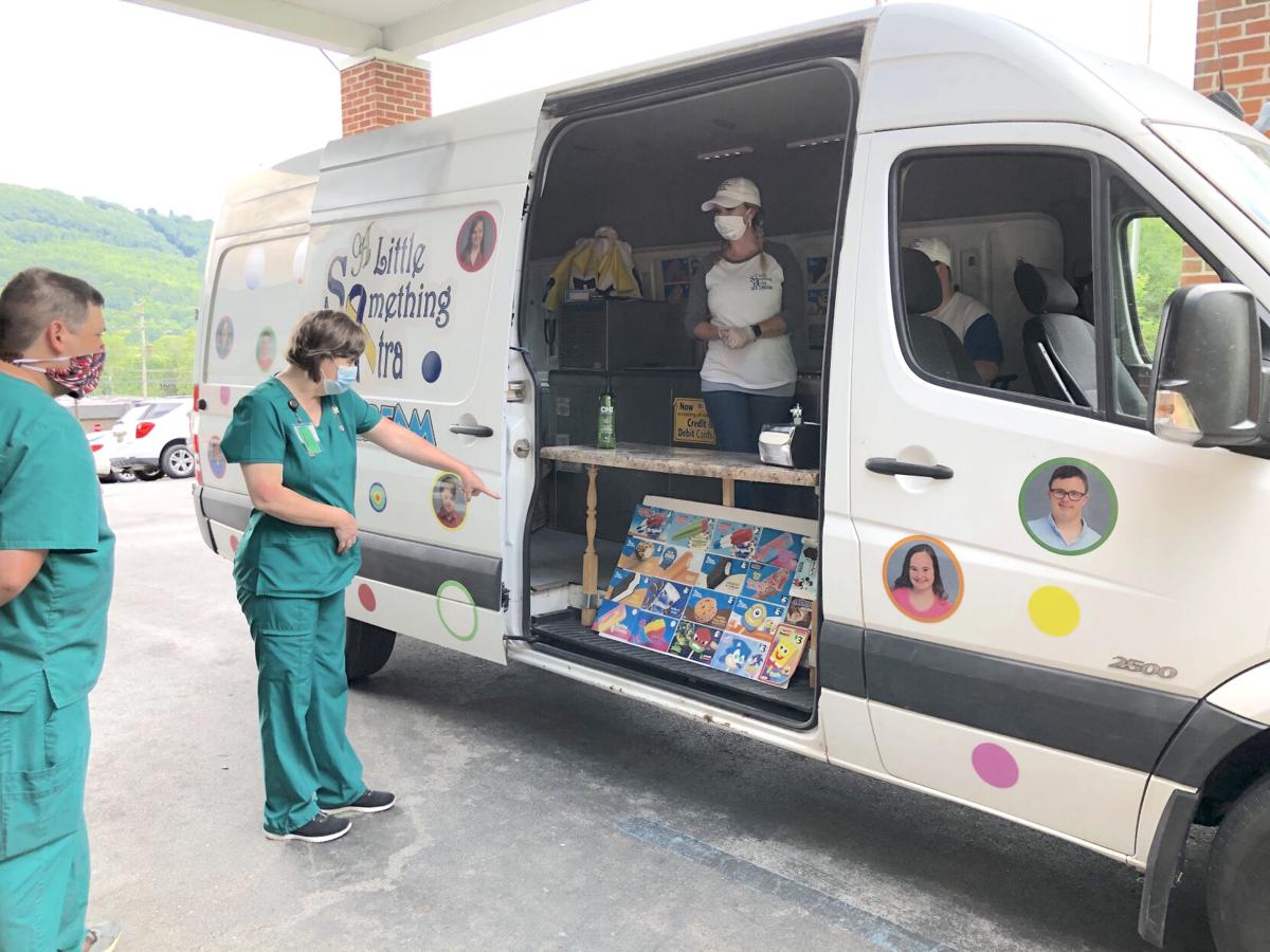 A Little Something Extra Ice Cream Truck Visits Crowne Healthcare Times Journal Com