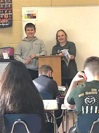 Sylvania FFA officers hold conservation education classes for fifth-graders, earn volunteer hours