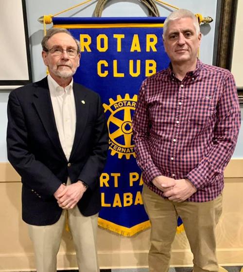 Fort Payne Rotary Club hosts local writer and retired FBI Agent