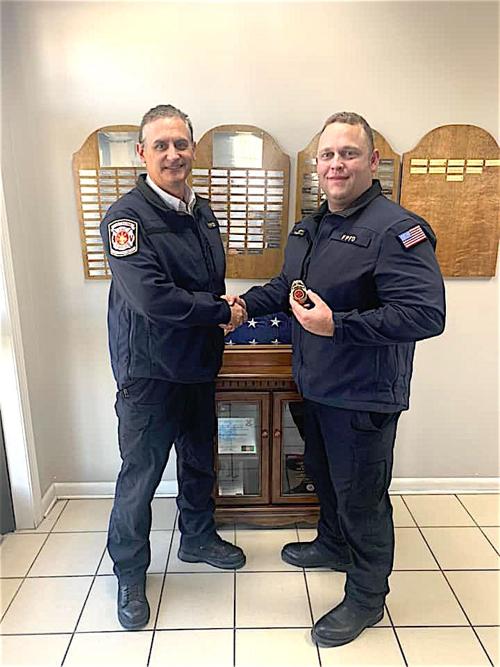 Jennings promoted to Battalion Chief