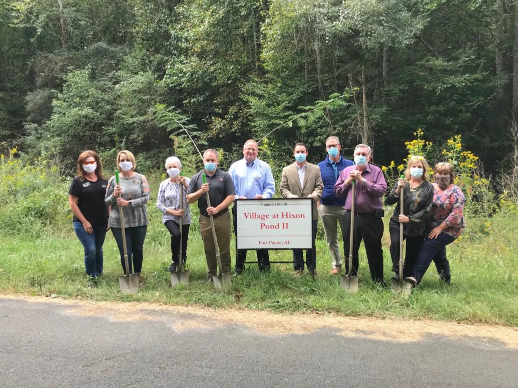 Village at Hixon Pond II holds breaking ground, ribbon cutting event