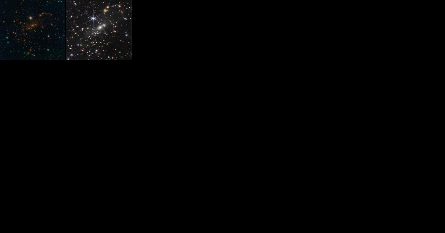 Telescope's first pictures give us a stunning full image of galaxy cluster | News - Vimarsana News