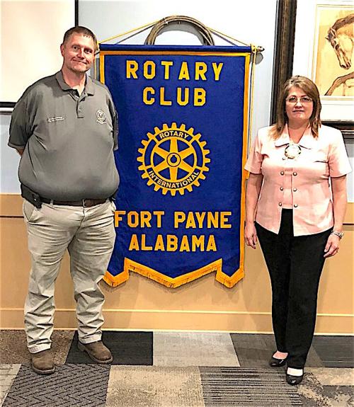 Fort Payne Rotary Club hears from DeKalb EMA, Economic Authority