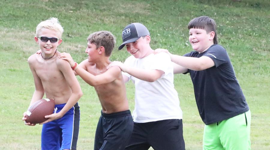 Second-year coach Grant, Hornets host summer football camp at Ider