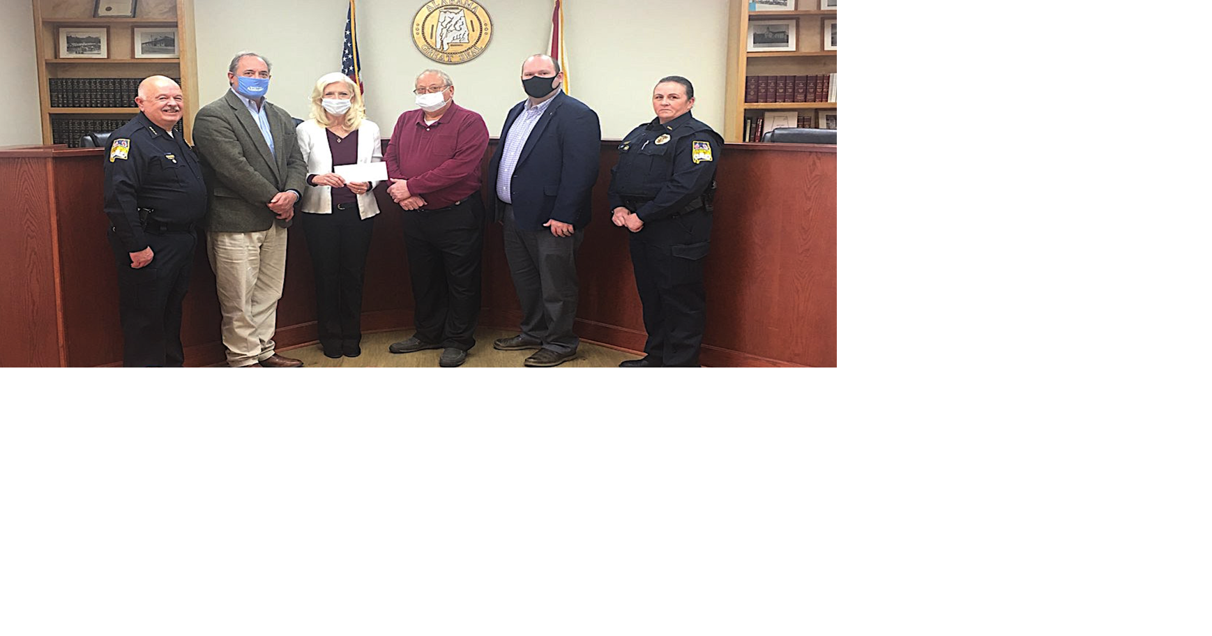 Collinsville Police Department receives funds to aid in purchase of new