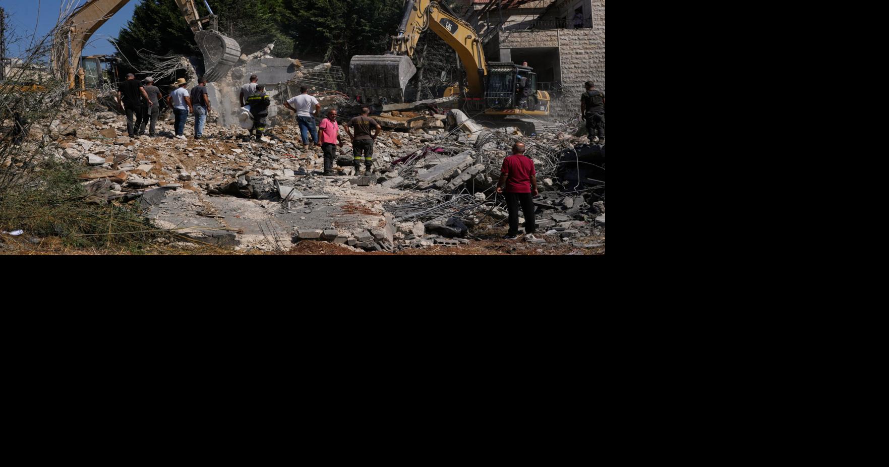 Israeli airstrikes on Lebanese village kill 12, plus other key Mideast developments
