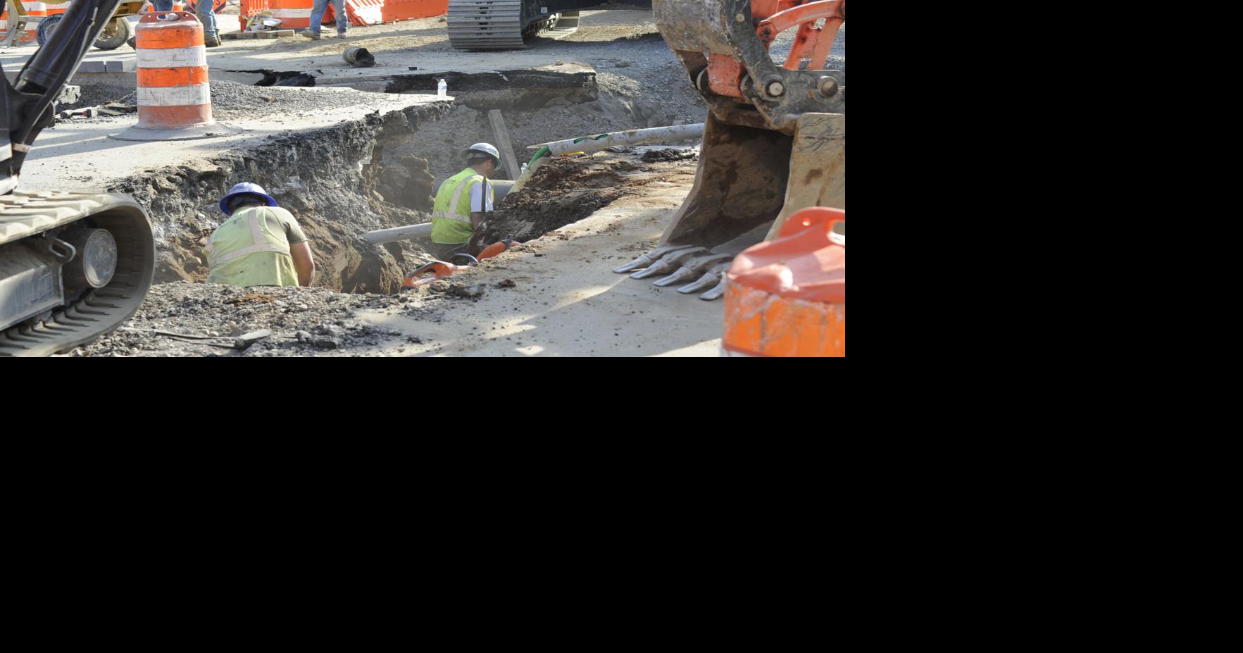 Work continues on busy downtown intersection | Local News | times-news.com