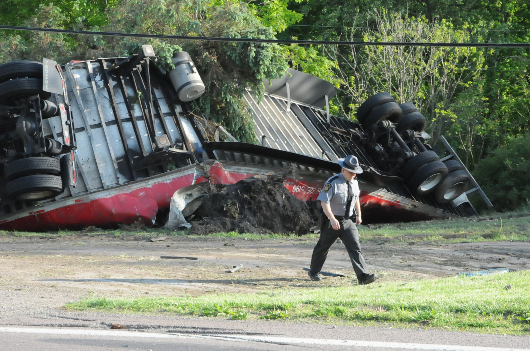 Truck crashes near damaged church in Wellersburg News times