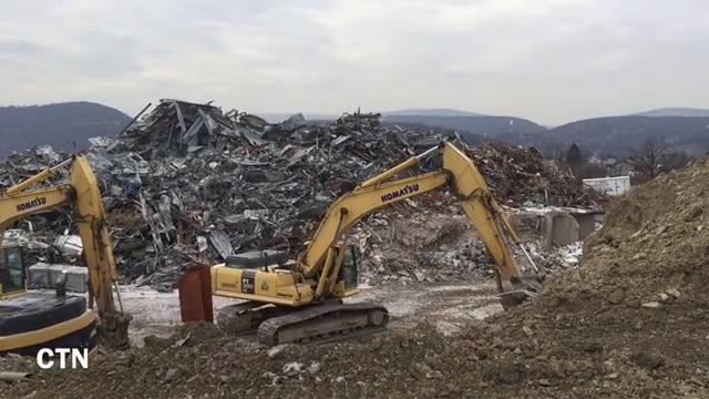 Memorial Hospital Demolition Continues News Times News Com