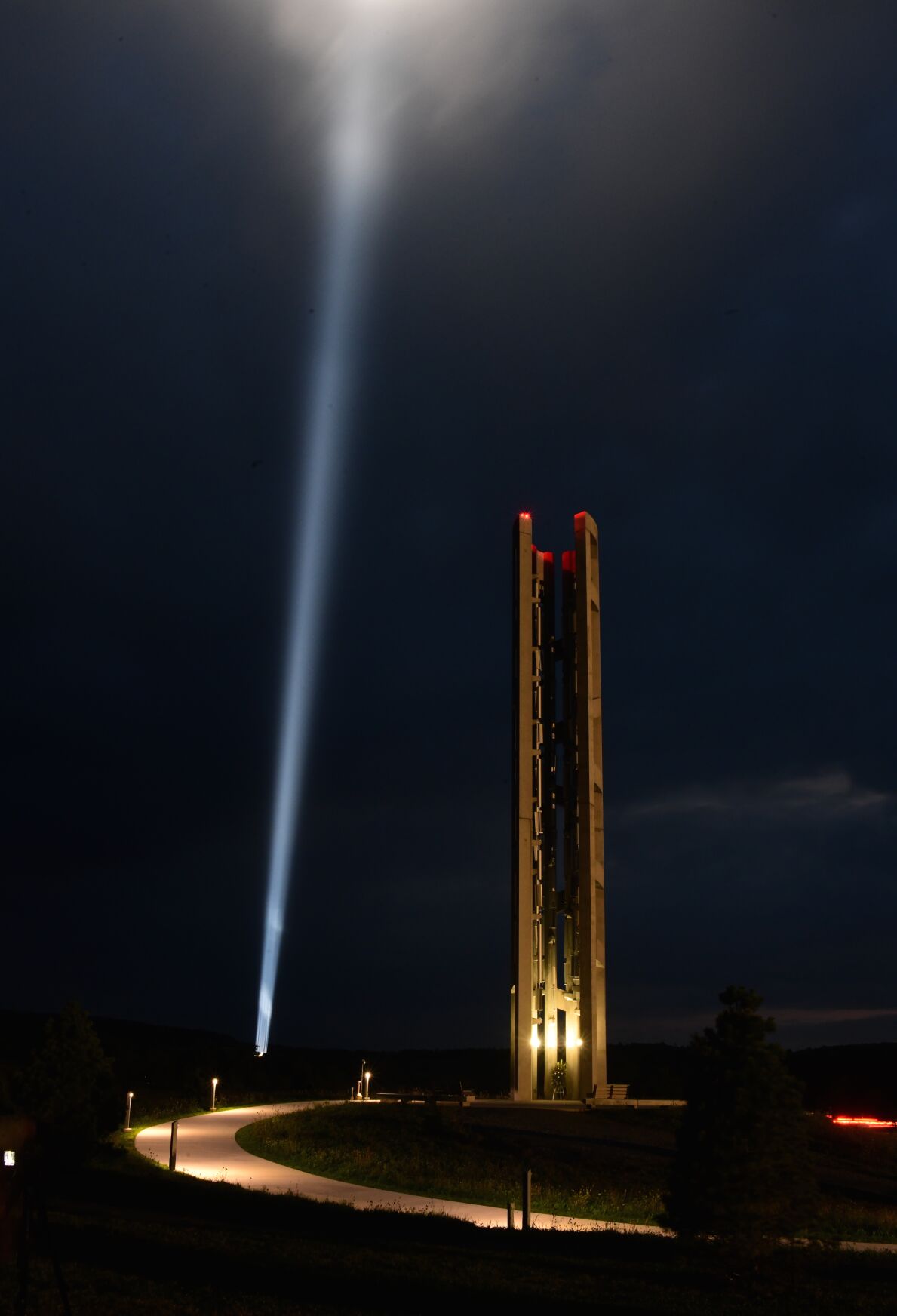 PHOTO GALLERY Tower of Lights illuminates the skies above Flight 93