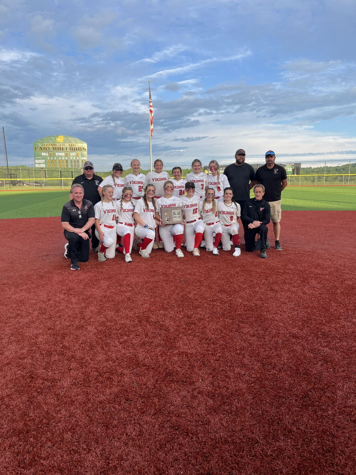 Petersburg Softball Dominates Doddridge County, Clinches 6th State