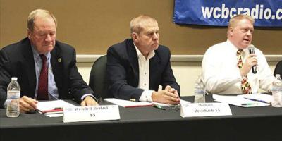 delegates house times candidates spar fracking md over maryland district del speaks buckel allegany candidate jason 1b monday college during