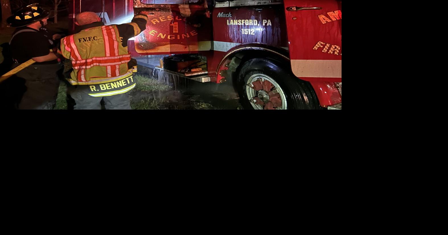 Fire damages retired fire engine | Local News | times-news.com