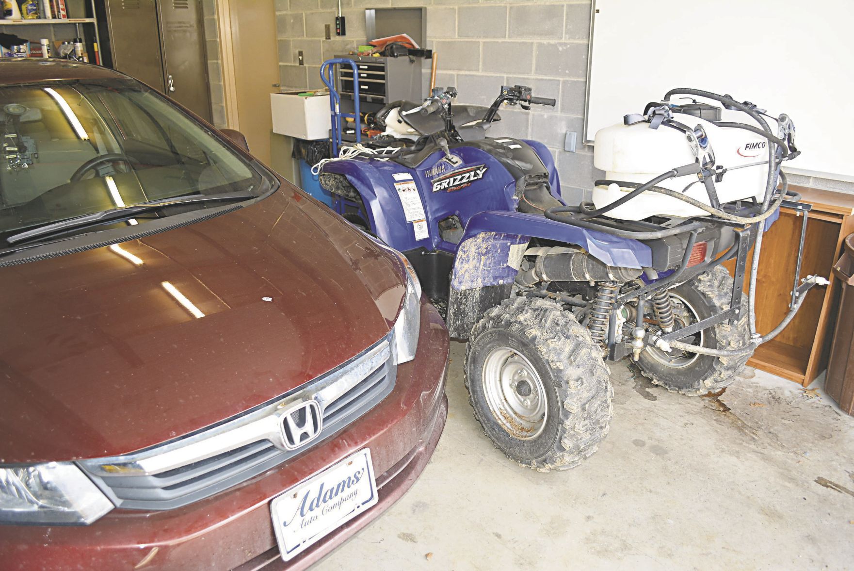 Three arrested in alleged ATV theft 