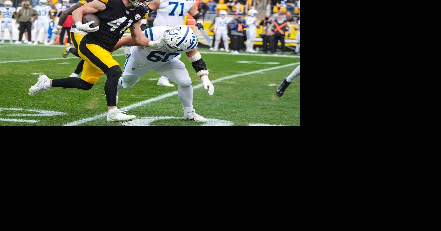 Embattled Steelers defense forces 6 turnovers as Pittsburgh tops AFC-leading Indianapolis 27-20; Seahawks beat Commanders, who lose Daniels to injury