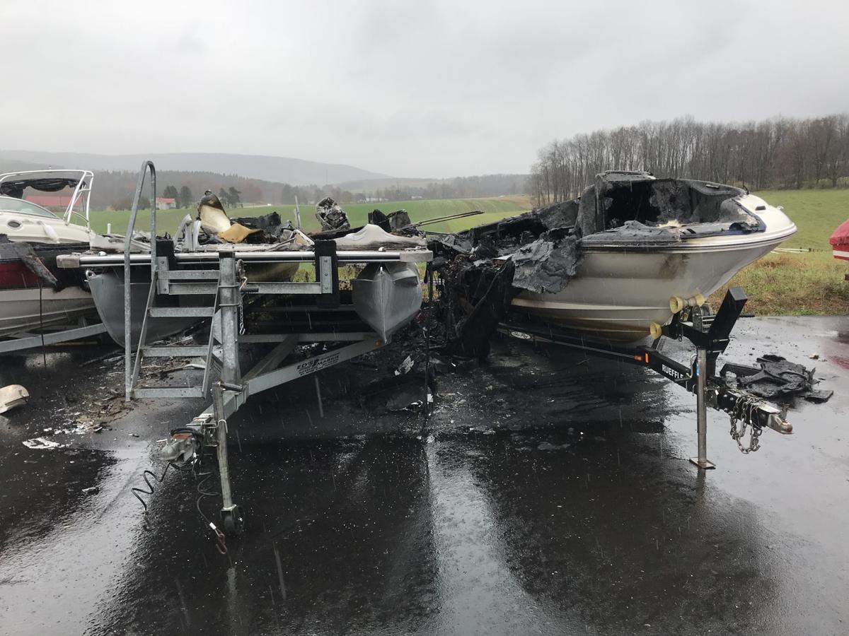 Five boats damaged by fire outside Accident business Local News