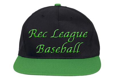 Baseball Hat Rec League