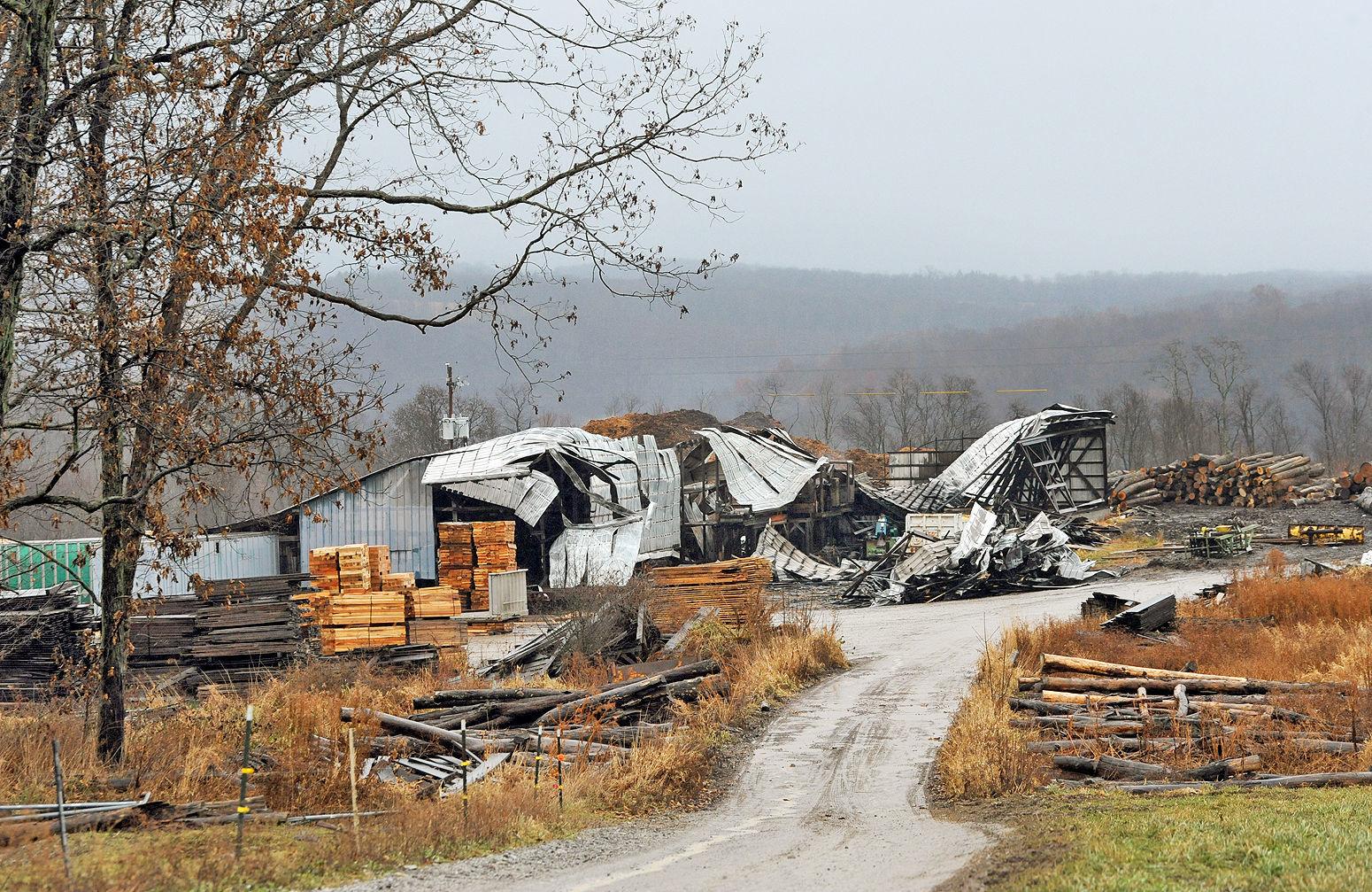 'It was totally engulfed' Somerset County sawmill destroyed by fire