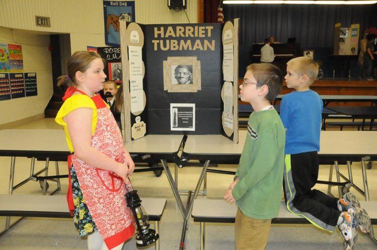 Students create living 'Wax Museum