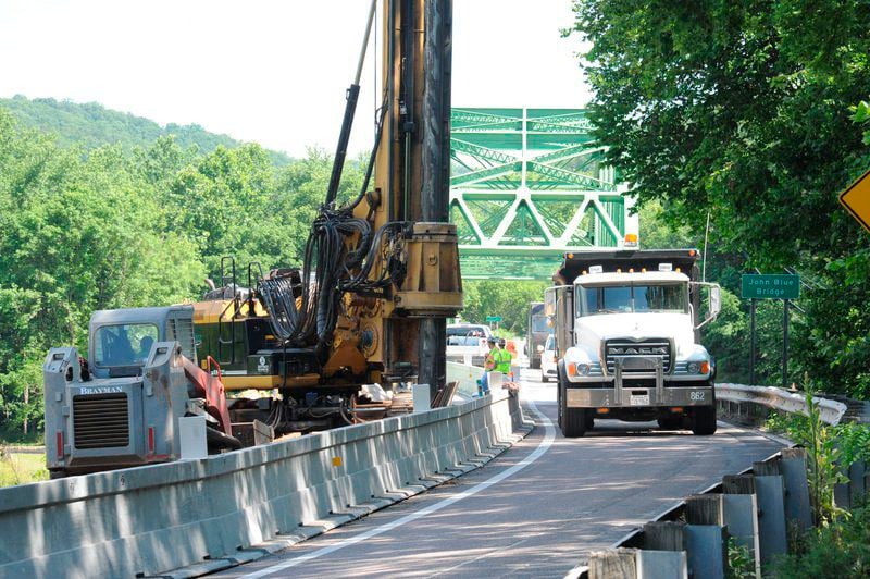 Work underway to replace John Blue Bridge | Local News | times-news.com