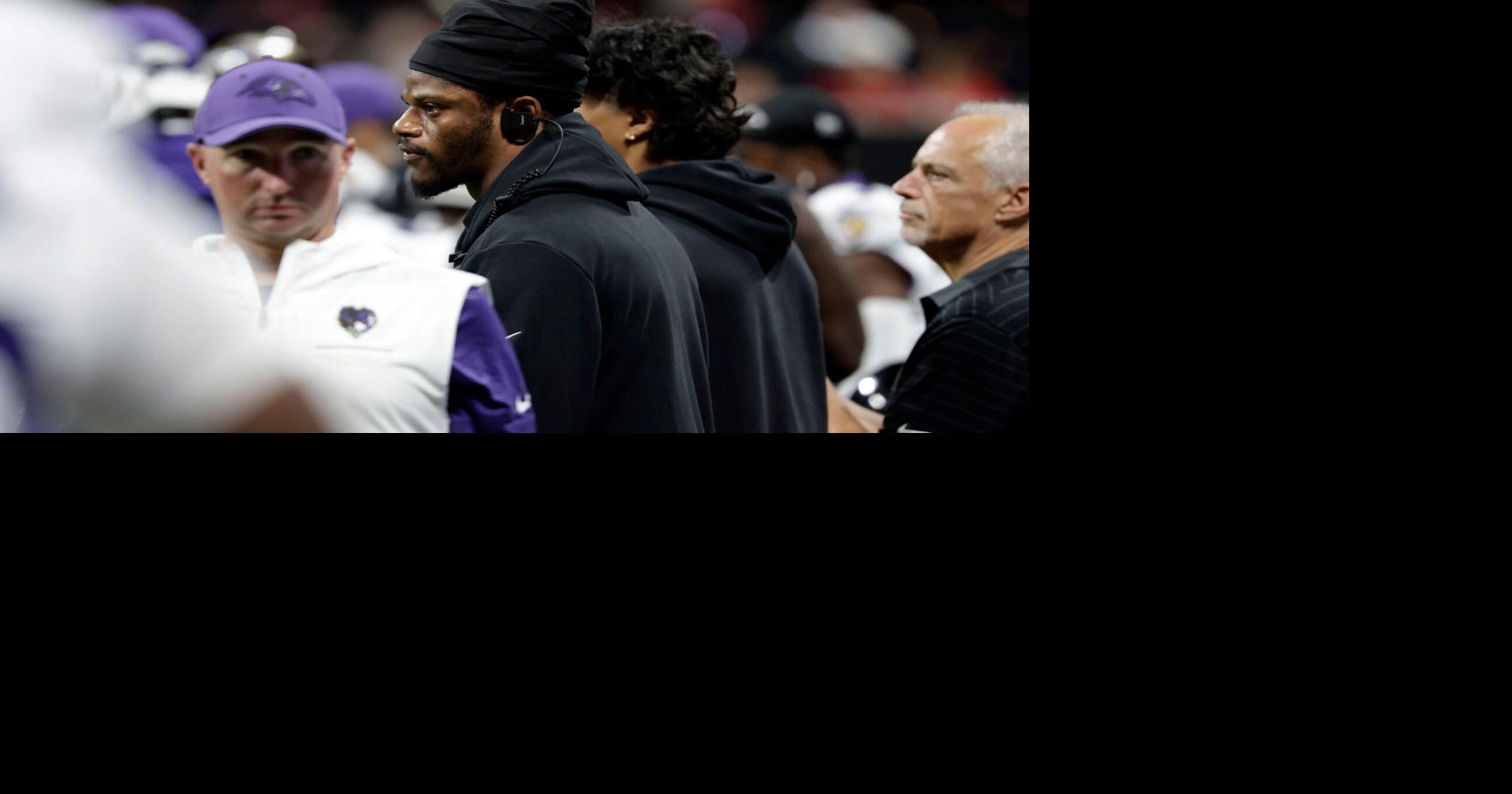 Lamar Jackson returns to Ravens practice, but still limited because of ...