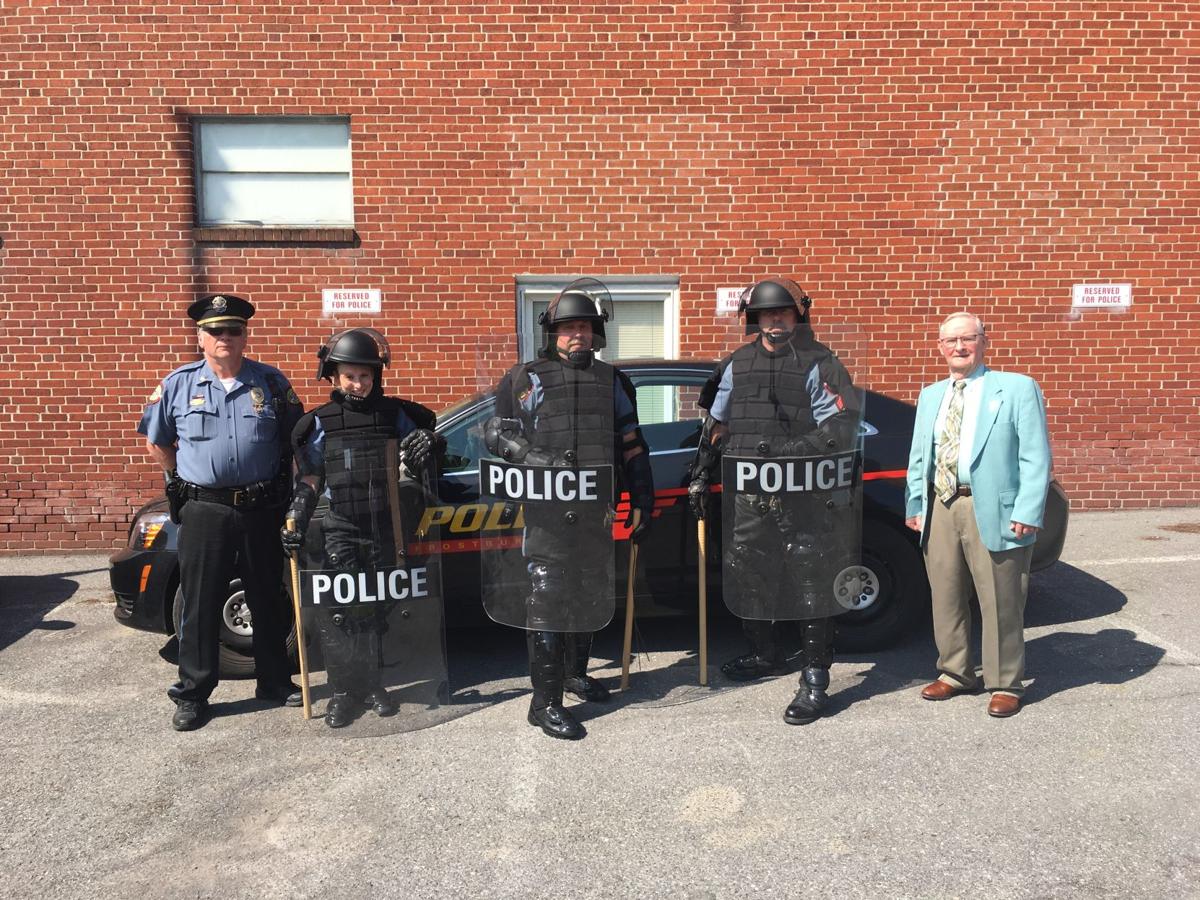 Frostburg group's donation allows police to purchase riot gear Local