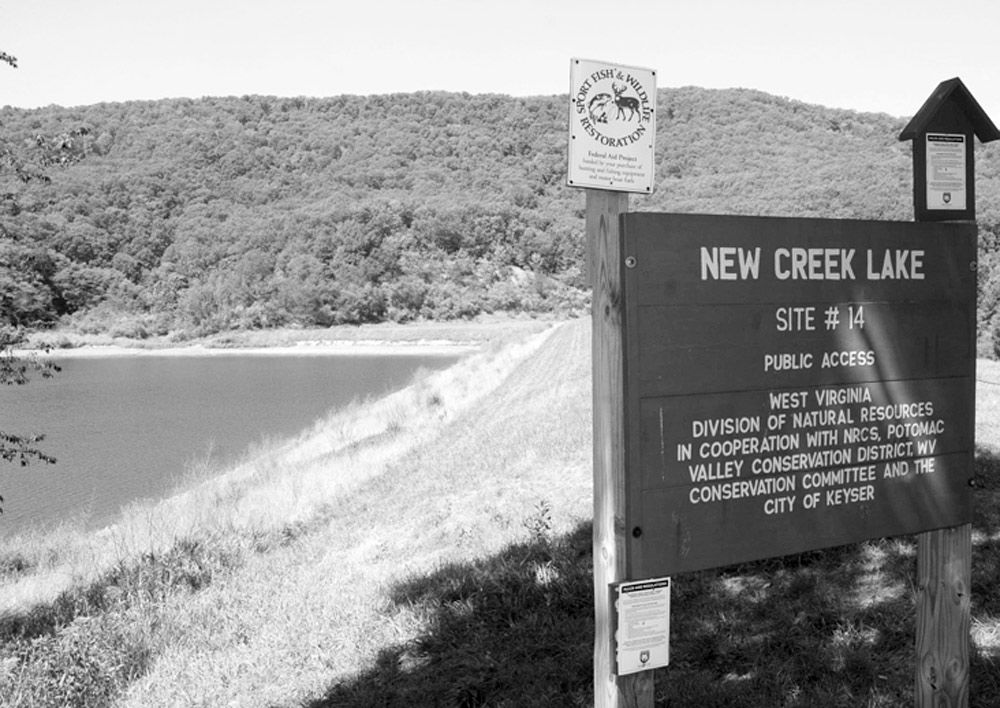 New Creek Dam 14 fall trout stocking up in air Local Sports