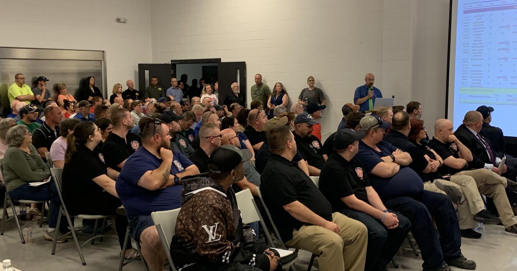 Overflow crowd airs frustration with proposed EMS cuts - Vimarsana News