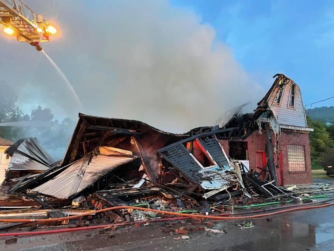 PHOTOS/VIDEO: Fire destroys Westernport Redman Club | Local ...