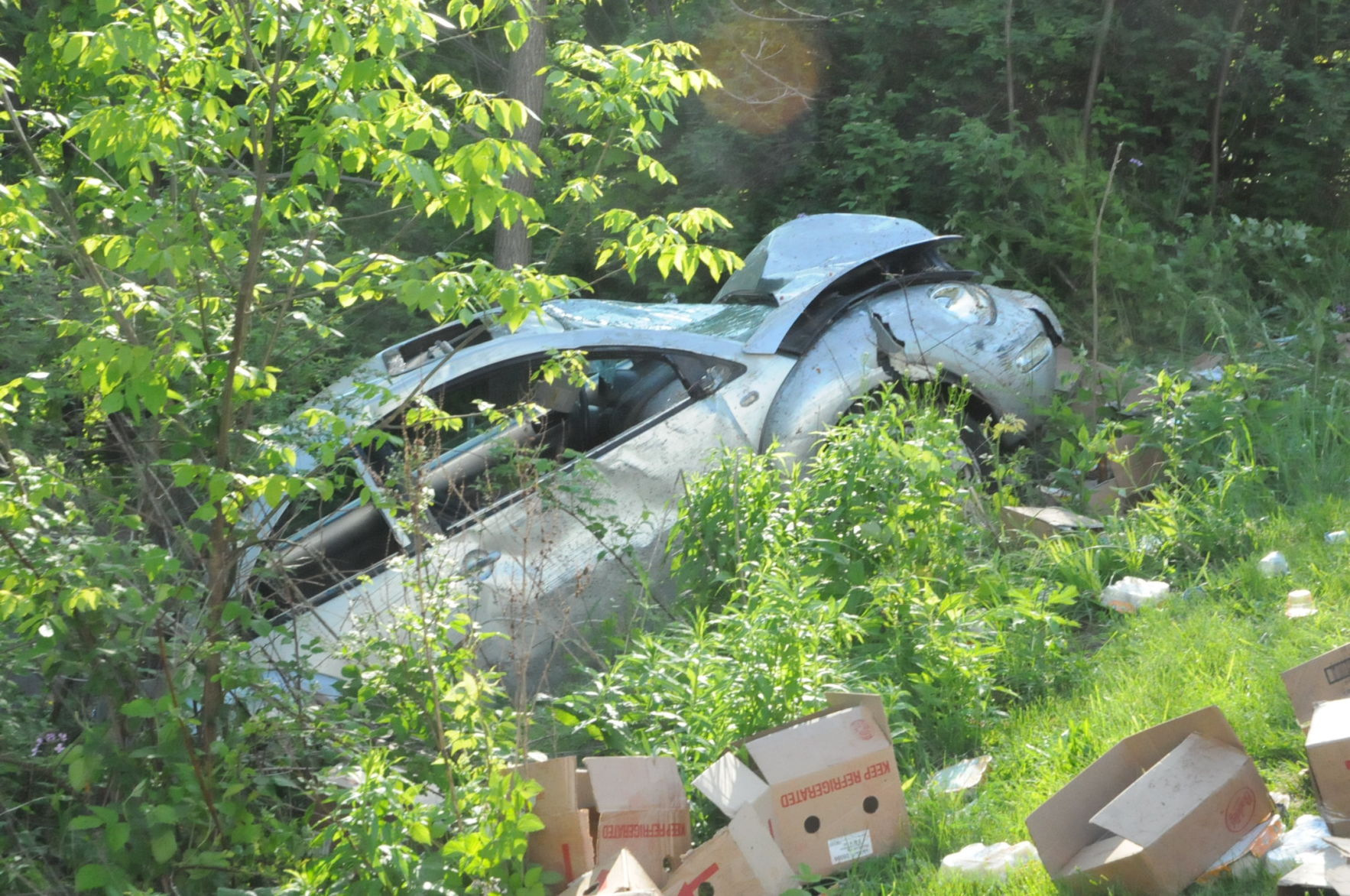 Truck crashes near damaged church in Wellersburg News times