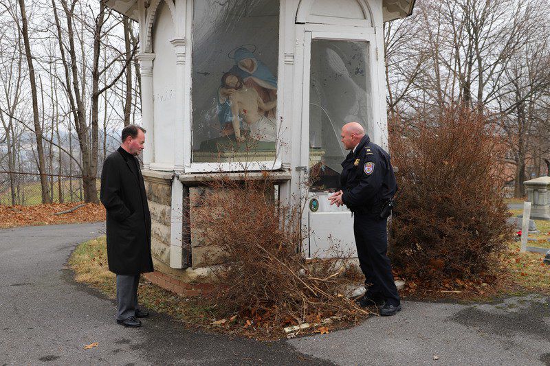West Side cemetery structure damaged Local News