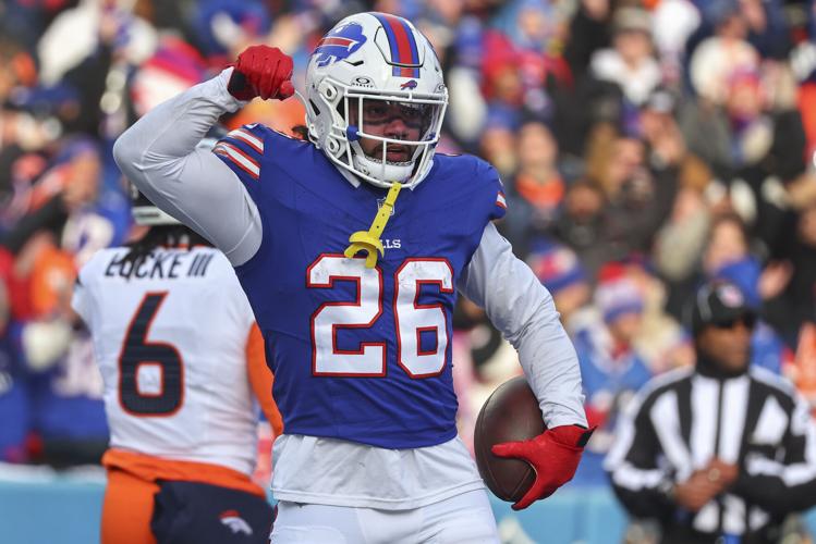 Cumberland native Ty Johnson unsung hero in Bills' playoff win | Local  Sports | times-news.com
