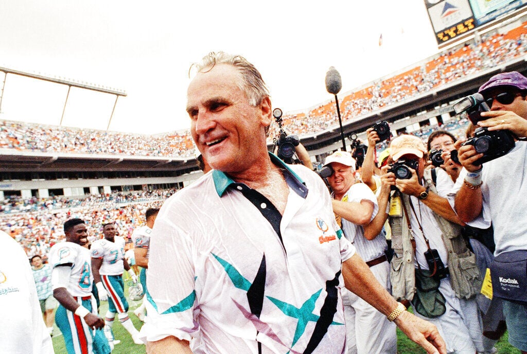 Today in Sports, Sept. 22 — Miami head coach Don Shula gets his