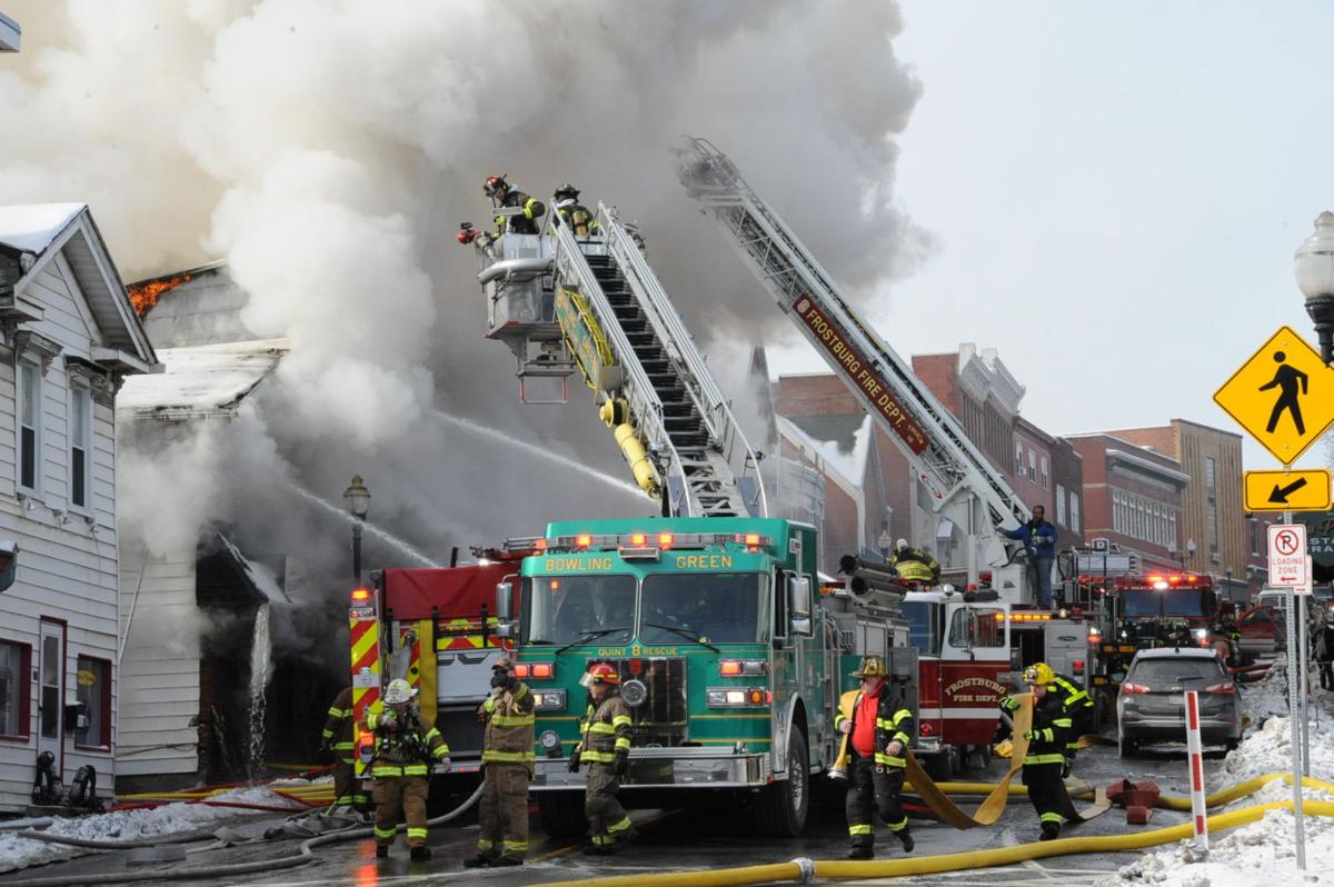 UPDATE Fire consumes Frostburg buildings Local News