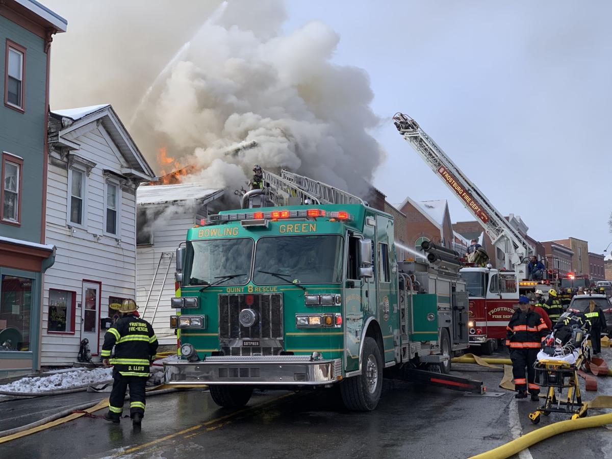 UPDATE Fire consumes Frostburg buildings Local News