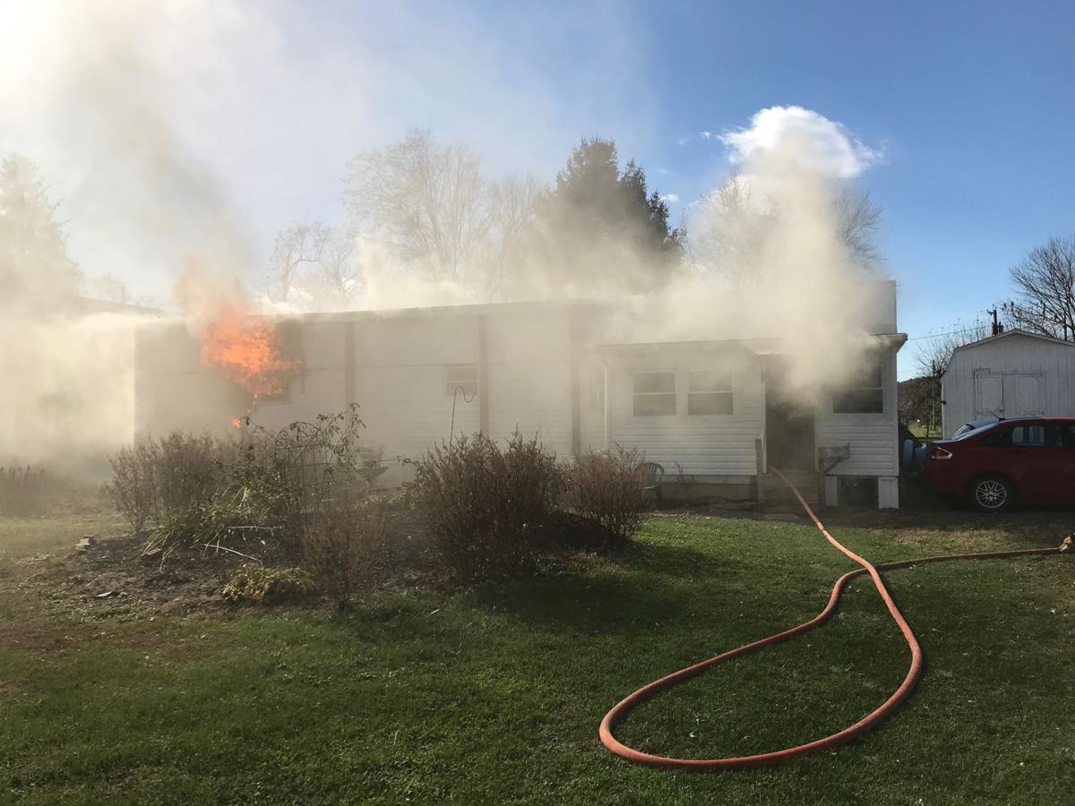Firefighters battling Fort Ashby blaze Local News