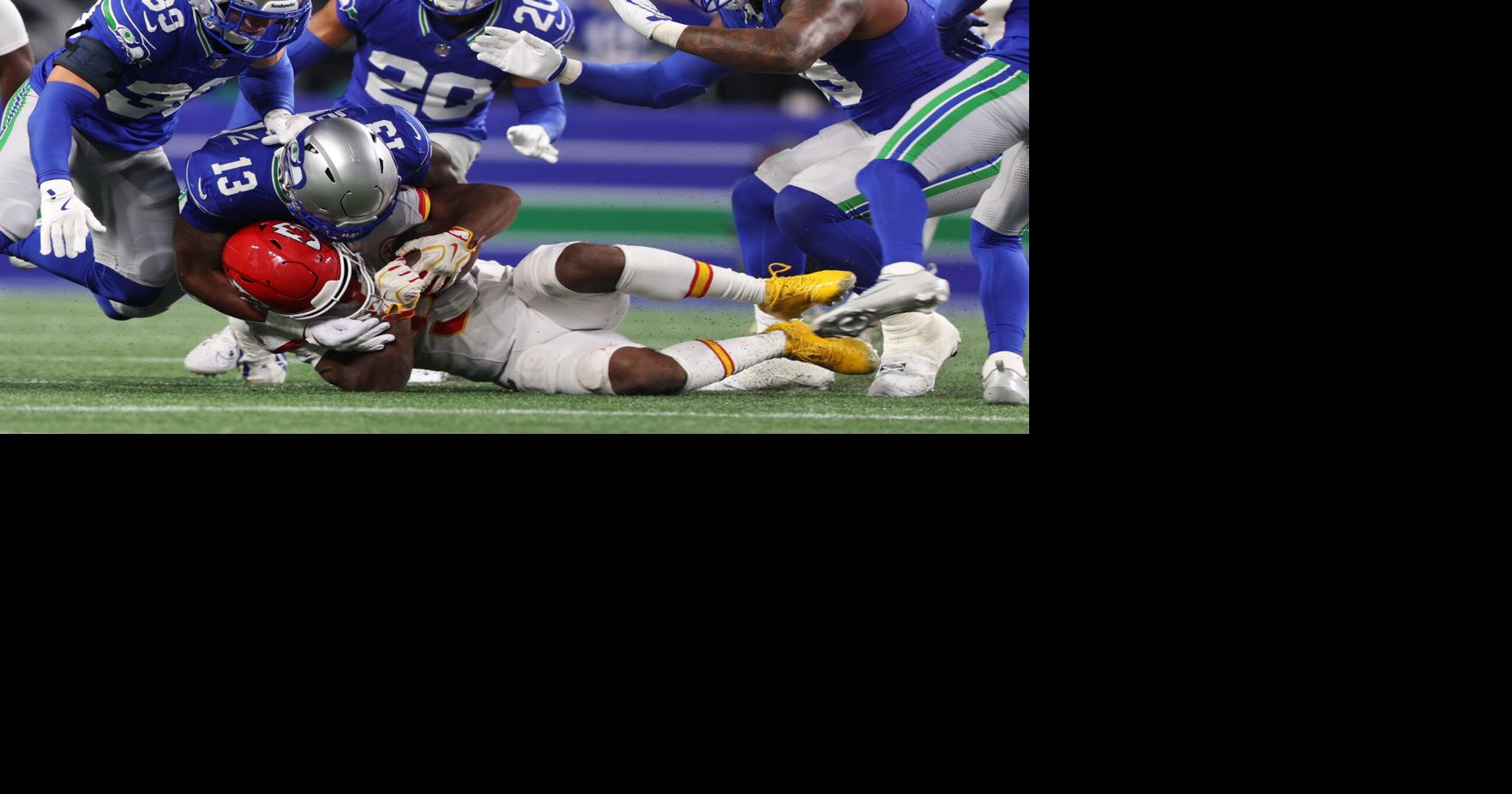 Chiefs running back Kenneth Walker struggles against Seahawks in Seattle return