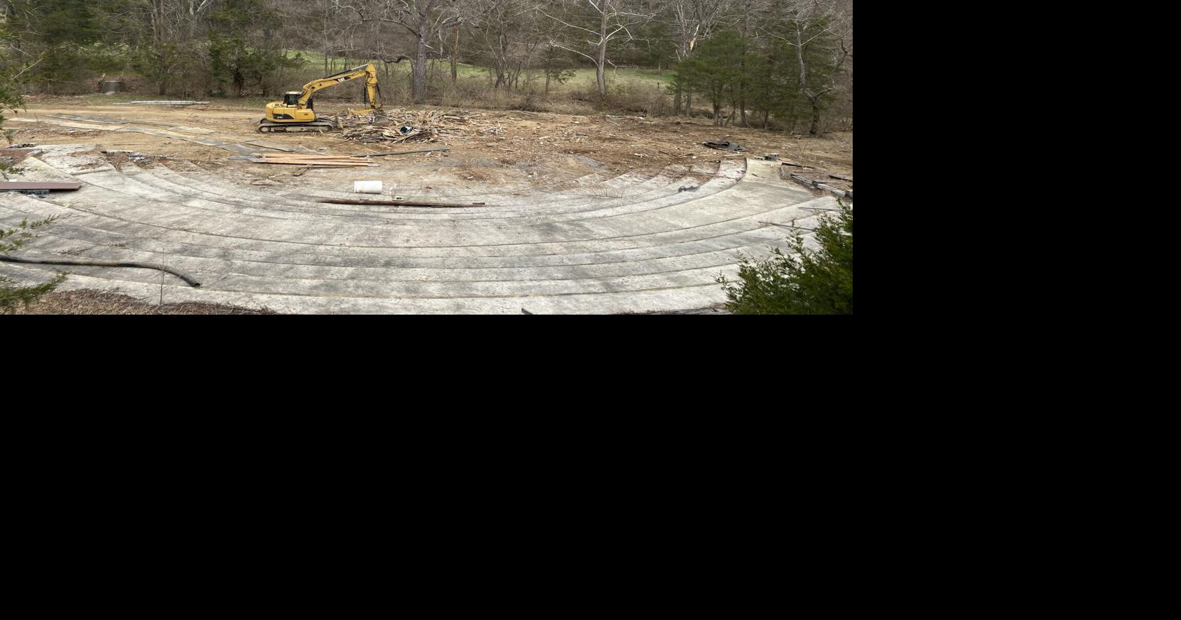 Larenim Park amphitheater torn down | Local News | times-news.com