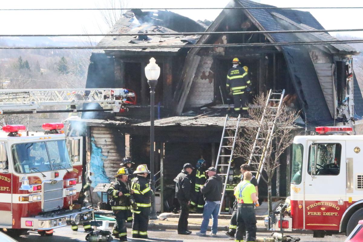 Firefighters battling Frostburg blaze Local News