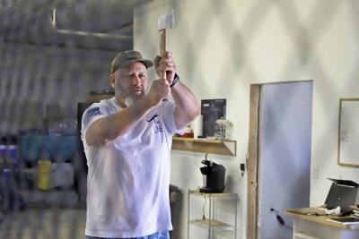 Uncle, nephew open indoor ax-throwing range | Outdoors | times-news.com