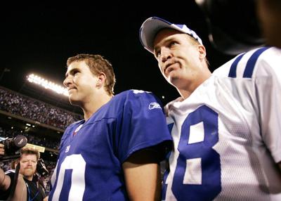 are peyton and eli on tonight