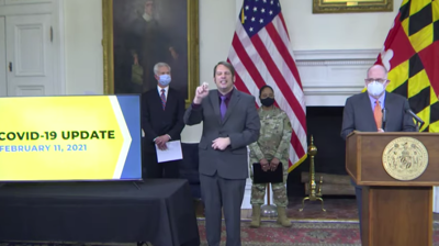 WATCH VIDEO: Hogan makes announcements on schools, hospitals, nursing homes and vaccines