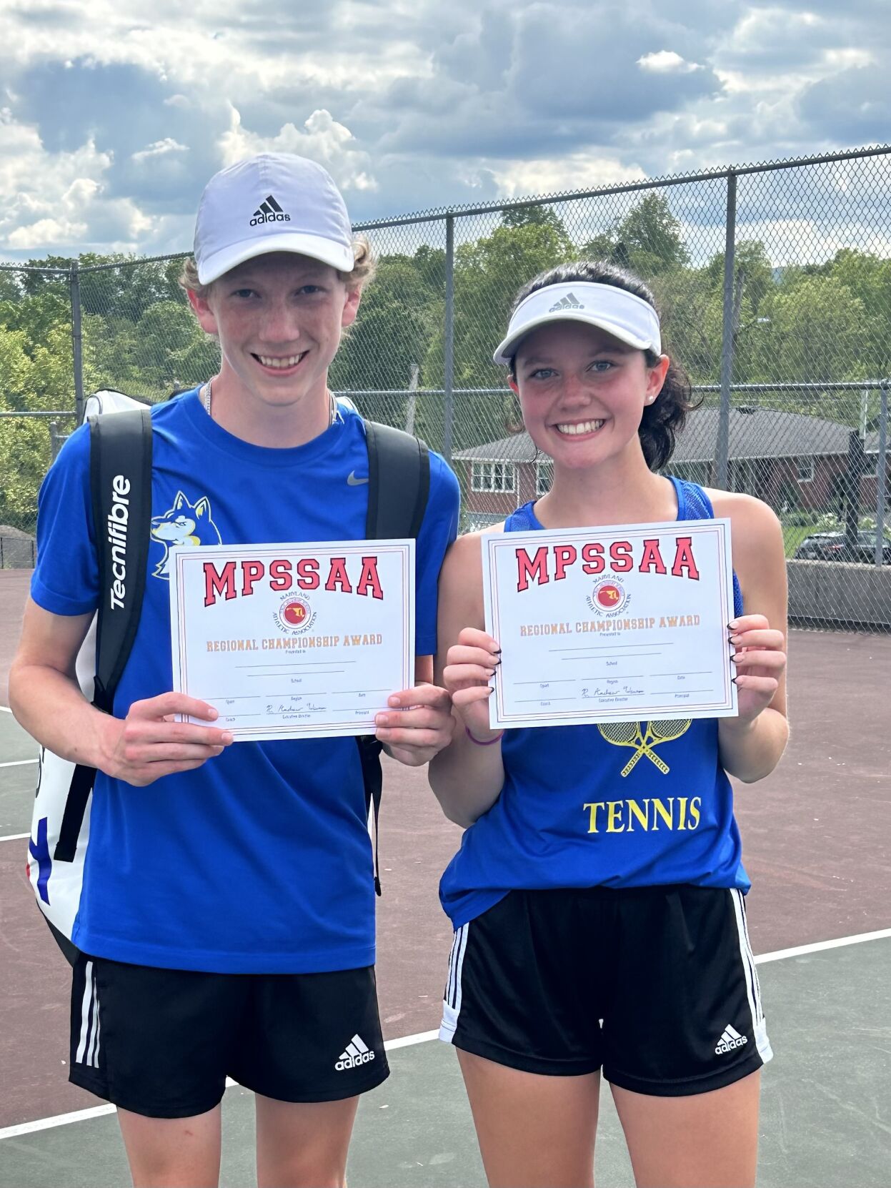 Maryland Class 1A West Region Tennis Champs Crowned in Epic Showdown
