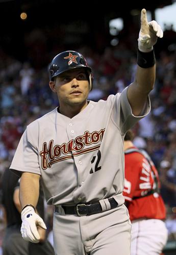 The Houston Astros sent Ivan Pudge Rodriguez, a 14-time All-Star