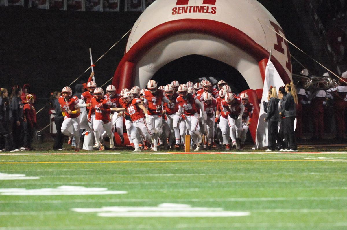 Sentinels Derail Railroaders Win Playoff Opener 35 21 Local