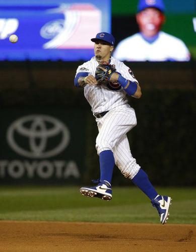 Jon Lester, Javier Baez help Cubs blank Giants in NLDS opener