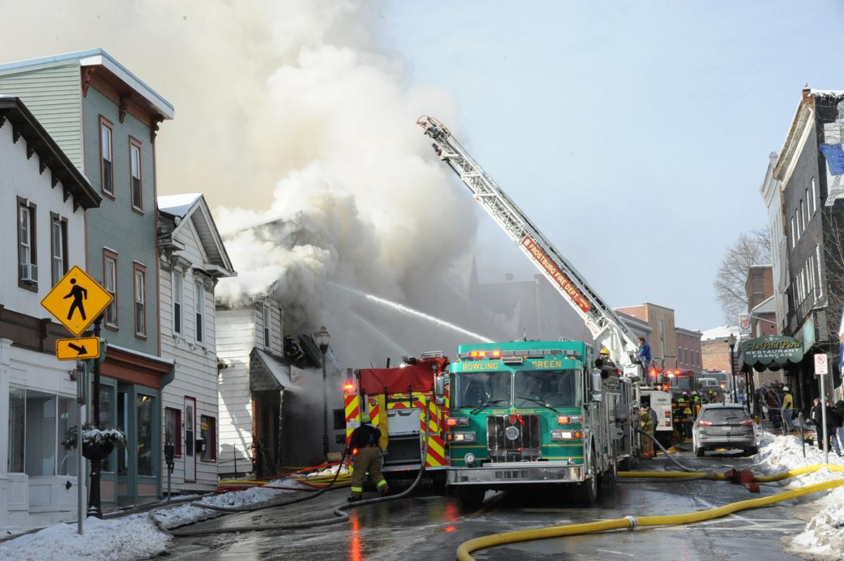 UPDATE Fire consumes Frostburg buildings Local News